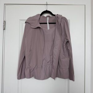 Lululemon Women's Mauve Jacket - Size 10